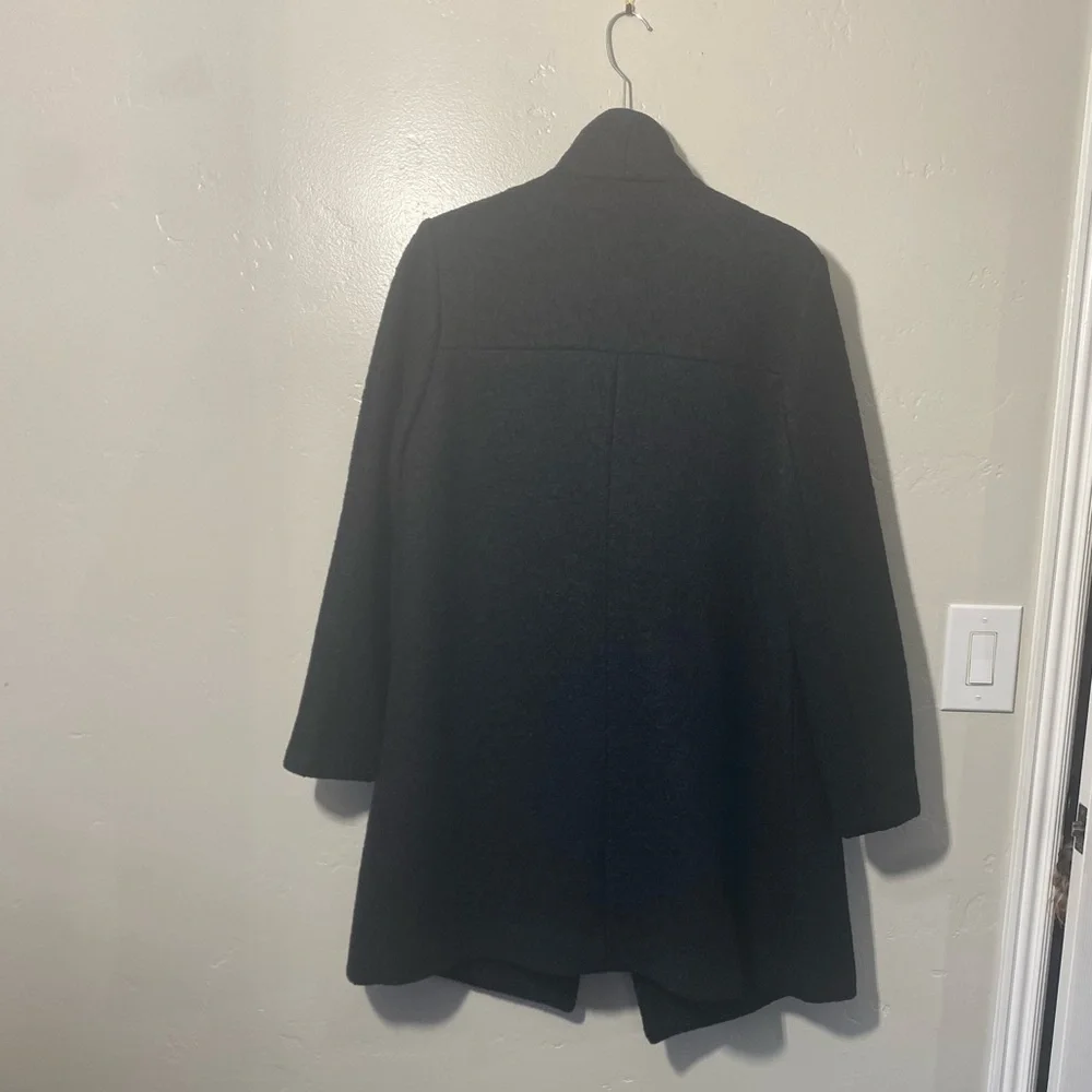 NWOT black Kenneth Cole wool coat. Size XL. - Picture 3 of 4